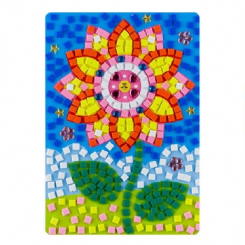 EVA Flower Puzzle With Diamond Decoration Kit